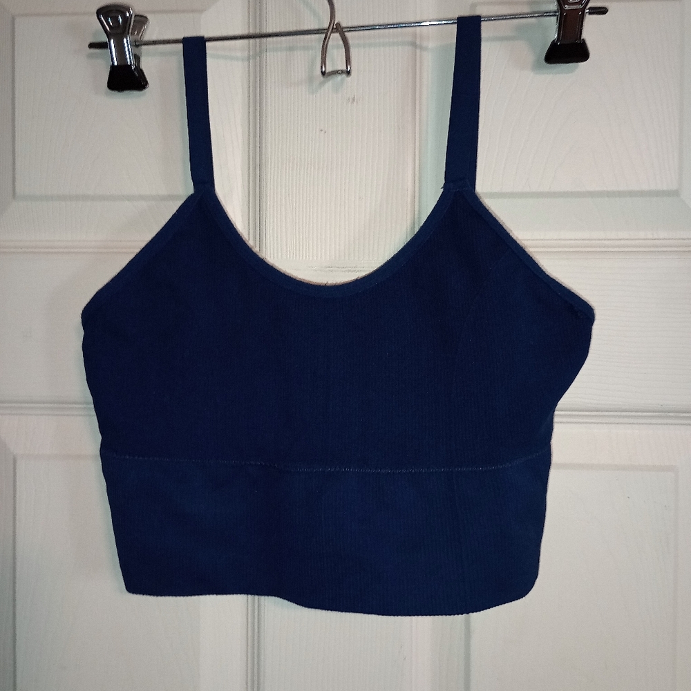 Women's Navy Sports Bra Size XXL